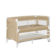Манеж Carrello Porta CRL-18103 Sand Beige бежевый со вторым дном фото 14