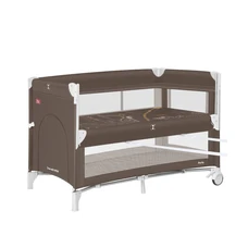 Манеж Carrello Porta CRL-18103 Chocolate Brown коричневый со вторым дном фото 14