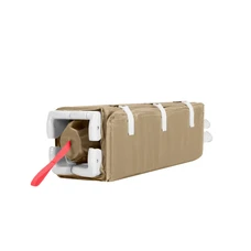 Манеж Carrello Porta CRL-18103 Chocolate Brown коричневый со вторым дном фото 11