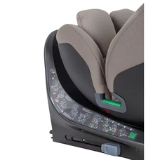 Автокресло Carrello Meteorit F CRL-15101 Seashell Grey светло-серое Isofix поворотное с опорной стойкой фото 41