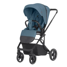 Прогулочная коляска Carrello Alfa BF CRL-5508 Indigo Blue синяя с чехлом на ноги фото 14
