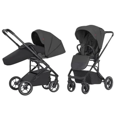 Прогулочная коляска Carrello Alfa BF CRL-5508 Graphite Grey темно-серая с чехлом на ноги фото 21