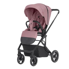 Прогулочная коляска Carrello Alfa BF CRL-5508 Rouge Pink розовая с чехлом на ноги фото 14