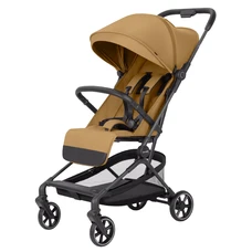 Прогулочная коляска Carrello Evo CRL-5533 Medallion Beige горчично-бежевая с чехлом на ножки