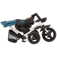 Трехколесный велосипед Tilly Flip T-390/1 зеленый с родительской ручкой фото 14