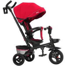 Трехколесный велосипед Tilly Flip T-390/1 красный с родительской ручкой