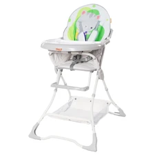 Стульчик для кормления Tilly Buddy T-633/2 Green Cat с корзинкой