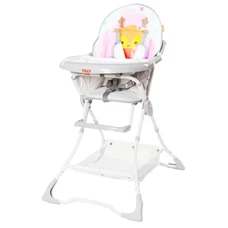 Стульчик для кормления Tilly Buddy T-633/2 Lilac Deer с корзинкой