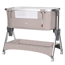 Детская кроватка Carrello Aria CRL-16402 Cream Beige бежевая приставная