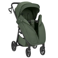 Прогулочная коляска Carrello Bravo Carbon CRL-5530 Tropic Green зеленая с чехлом на ножки фото 14