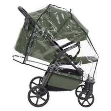 Прогулочная коляска Carrello Bravo Carbon CRL-5530 Tropic Green зеленая с чехлом на ножки фото 41