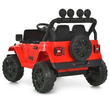 Детский электромобиль M 6312EBLR-1(24V) белый Jeep с мягким сиденьем фото 16