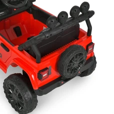 Детский электромобиль M 6312EBLR-1(24V) белый Jeep с мягким сиденьем фото 92