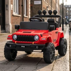 Детский электромобиль M 6312EBLR-3(24V) красный Jeep с мягким сиденьем
