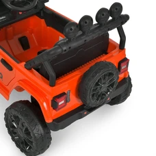 Детский электромобиль M 6312EBLR-7(24V) оранжевый Jeep с мягким сиденьем фото 16