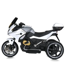 Детский мотоцикл M 5830EBLR-1 белый с пультом управления фото 53