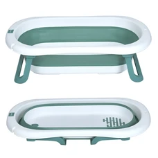 Детская ванночка El Camino Plus ME 1151 Deep Green зеленая с термометром фото 21