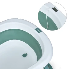 Детская ванночка El Camino Plus ME 1151 Deep Green зеленая с термометром фото 41