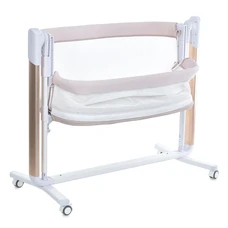 Детская кроватка - манеж El Camino Noa ME 1125-G Beige бежево-серая с электроукачиванием фото 14