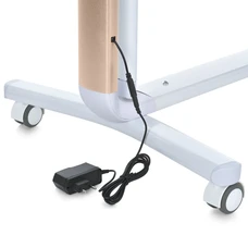 Детская кроватка - манеж El Camino Noa ME 1125-G Beige бежево-серая с электроукачиванием фото 11