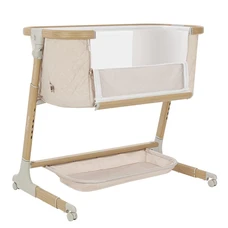 Детская приставная кроватка Carrello Prima CRL-16503 Honey Beige бежевая фото 14