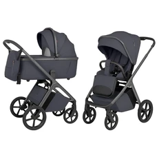 Универсальная коляска 2 в 1 Carrello Vector CRL-6553 Plum Grey серая с серой рамой фото 21