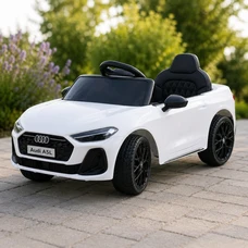 Детский электромобиль M 6506EBLR-1 белый Audi A5L с яркими фарами