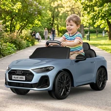 Детский электромобиль M 6506EBLR-4 синий Audi A5L с яркими фарами