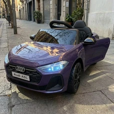 Детский электромобиль M 6506EBLR-9 фиолетовый Audi A5L с яркими фарами