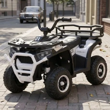 Детский квадроцикл M 6127EBLR-1(24V) белый с пультом и четырьмя моторами по 25W