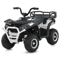 Детский квадроцикл M 6127EBLR-1(24V) белый с пультом и четырьмя моторами по 25W фото 21