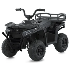 Детский квадроцикл M 6127EBLR-2(24V) черный с пультом и четырьмя моторами по 25W фото 21