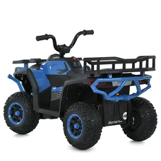 Детский квадроцикл M 6127EBLR-4(24V) синий с пультом и четырьмя моторами по 25W фото 37