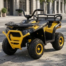 Детский квадроцикл M 6127EBLR-6(24V) желтый с пультом и четырьмя моторами по 25W
