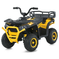 Детский квадроцикл M 6127EBLR-6(24V) желтый с пультом и четырьмя моторами по 25W фото 37