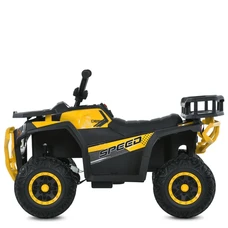 Детский квадроцикл M 6127EBLR-6(24V) желтый с пультом и четырьмя моторами по 25W фото 41