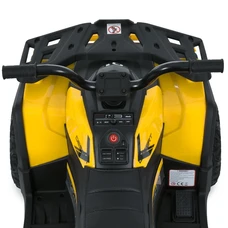 Детский квадроцикл M 6127EBLR-6(24V) желтый с пультом и четырьмя моторами по 25W фото 63