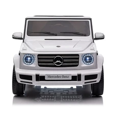 Детский электромобиль джип M 5028EBLR-1 белый Mercedes с четырьмя моторами по 25 Вт фото 14