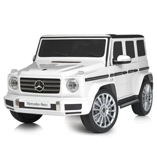 Детский электромобиль джип M 5028EBLR-1 белый Mercedes с четырьмя моторами по 25 Вт фото 11