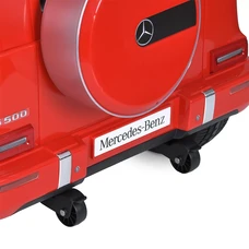 Детский электромобиль джип M 5028EBLR-3 красный Mercedes с четырьмя моторами по 25 Вт фото 31