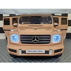 Детский электромобиль джип M 5028EBLR-17 коричневый Mercedes с четырьмя моторами по 25 Вт фото 14