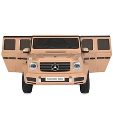 Детский электромобиль джип M 5028EBLR-17 коричневый Mercedes с четырьмя моторами по 25 Вт фото 20