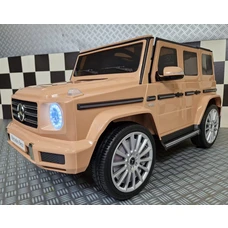 Детский электромобиль джип M 5028EBLR-17 коричневый Mercedes с четырьмя моторами по 25 Вт фото 37