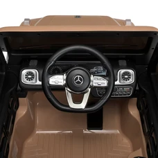 Детский электромобиль джип M 5028EBLR-17 коричневый Mercedes с четырьмя моторами по 25 Вт фото 71