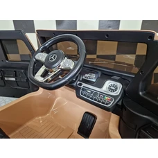 Детский электромобиль джип M 5028EBLR-17 коричневый Mercedes с четырьмя моторами по 25 Вт фото 86