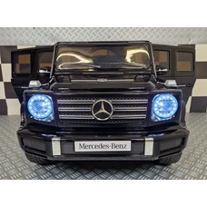 Детский электромобиль джип M 5028EBLRS-2 черный Mercedes в автопокраске фото 14