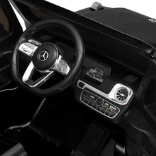 Детский электромобиль джип M 5028EBLRS-2 черный Mercedes в автопокраске фото 16