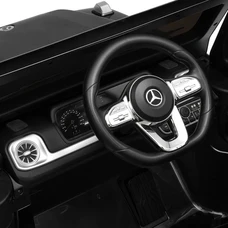 Детский электромобиль джип M 5028EBLRS-2 черный Mercedes в автопокраске фото 11