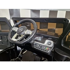 Детский электромобиль джип M 5028EBLRS-2 черный Mercedes в автопокраске фото 53