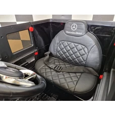 Детский электромобиль джип M 5028EBLRS-2 черный Mercedes в автопокраске фото 18